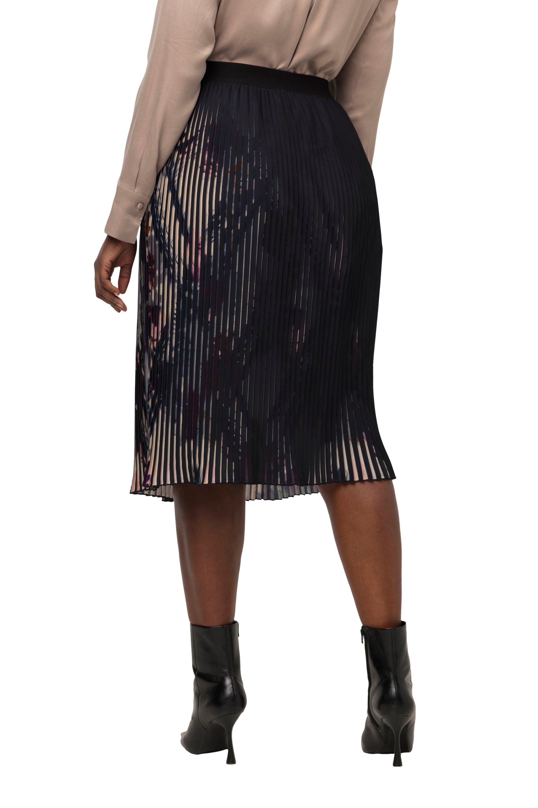 Jupe Ulla Popken en mélange de couleurs