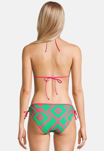 BECO the world of aquasports Triangel Bikini 'Inka Graphic' in Grün