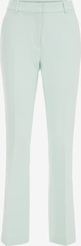 WE Fashion Regular Pantalon in Groen: voorkant