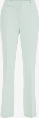 regular Pantaloni con piega frontale di WE Fashion in verde: frontale