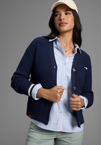 KangaROOS Knit Cardigan in Blue: front