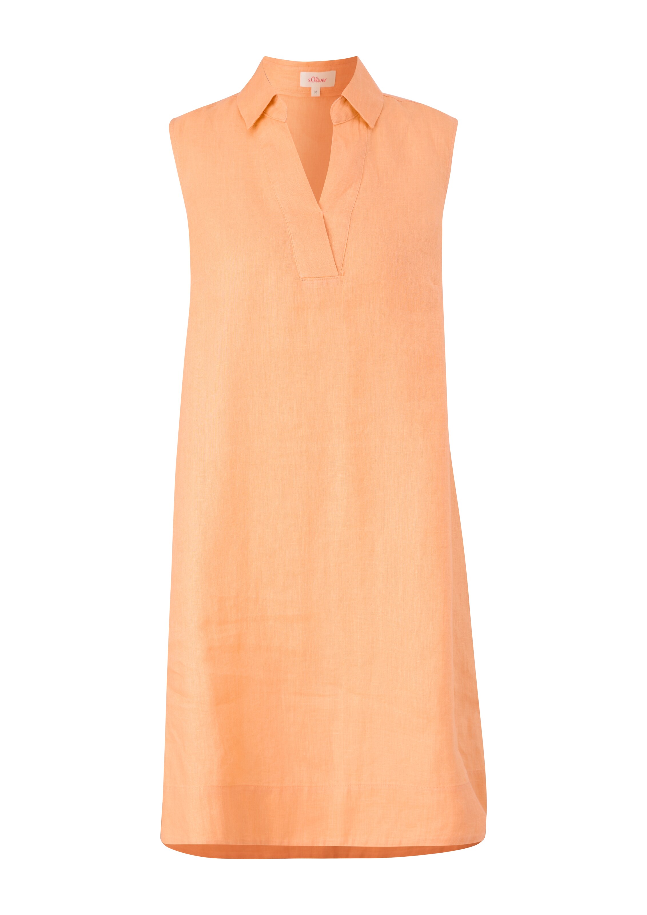 s.Oliver Kleid in Orange: Vorderseite