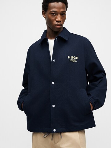 HUGO Демисезонная куртка 'Biyo' в Синий