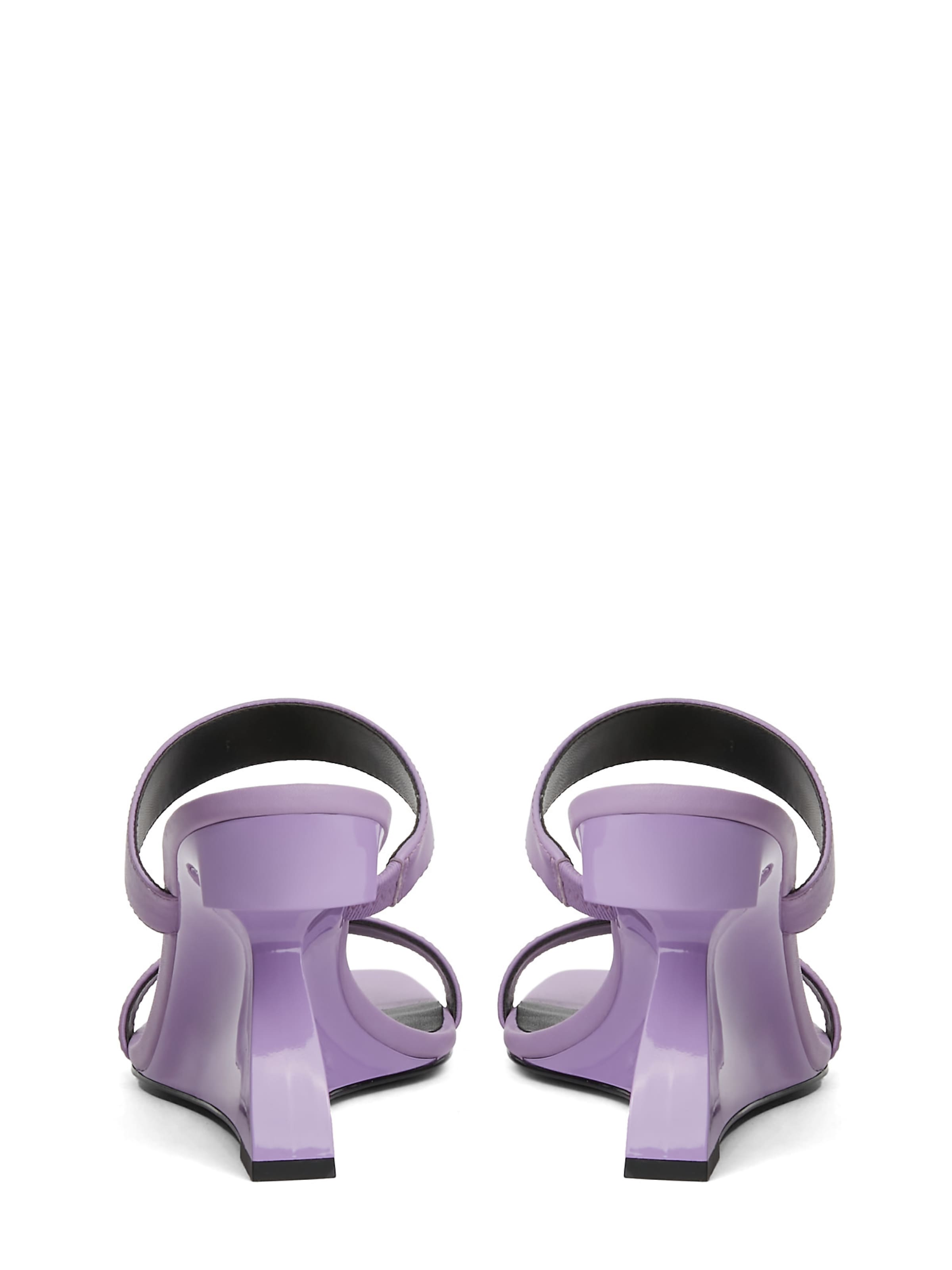 lillā KARL LAGERFELD JEANS Ādas čības 'Waverly Wedges'