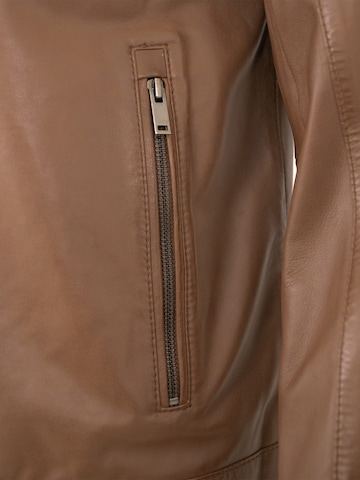 EXZ By Existenz Between-Season Jacket 'Bentley' in Brown