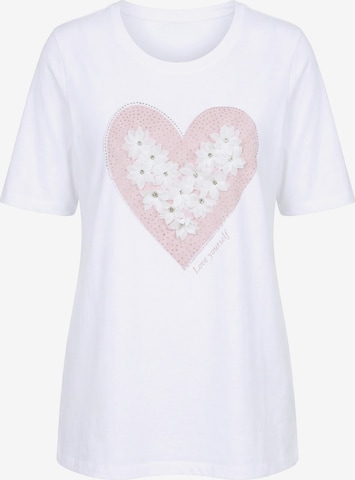 MIAMODA Shirt in Weiß: Vorderseite