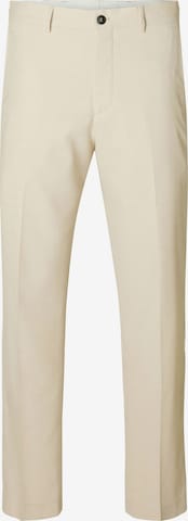 SELECTED - Slimfit Pantalón 'SLHNeli' en beige: frente