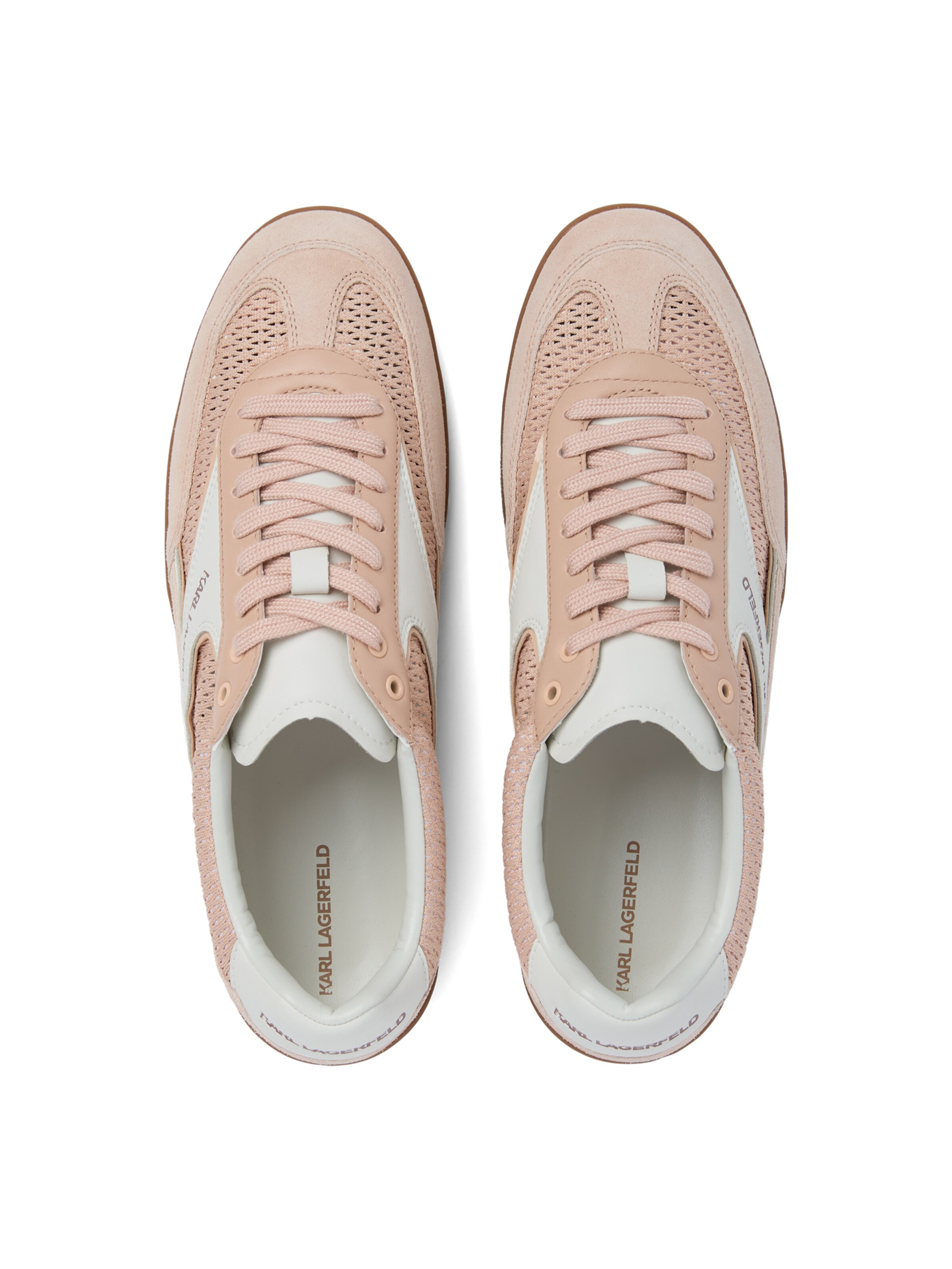 Karl Lagerfeld Matalavartiset tennarit ' KANDIDATE LOW TOP ' värissä beige