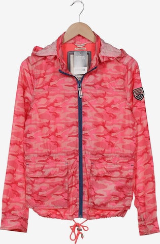 Tommy Jeans Jacke M in Pink: predná strana