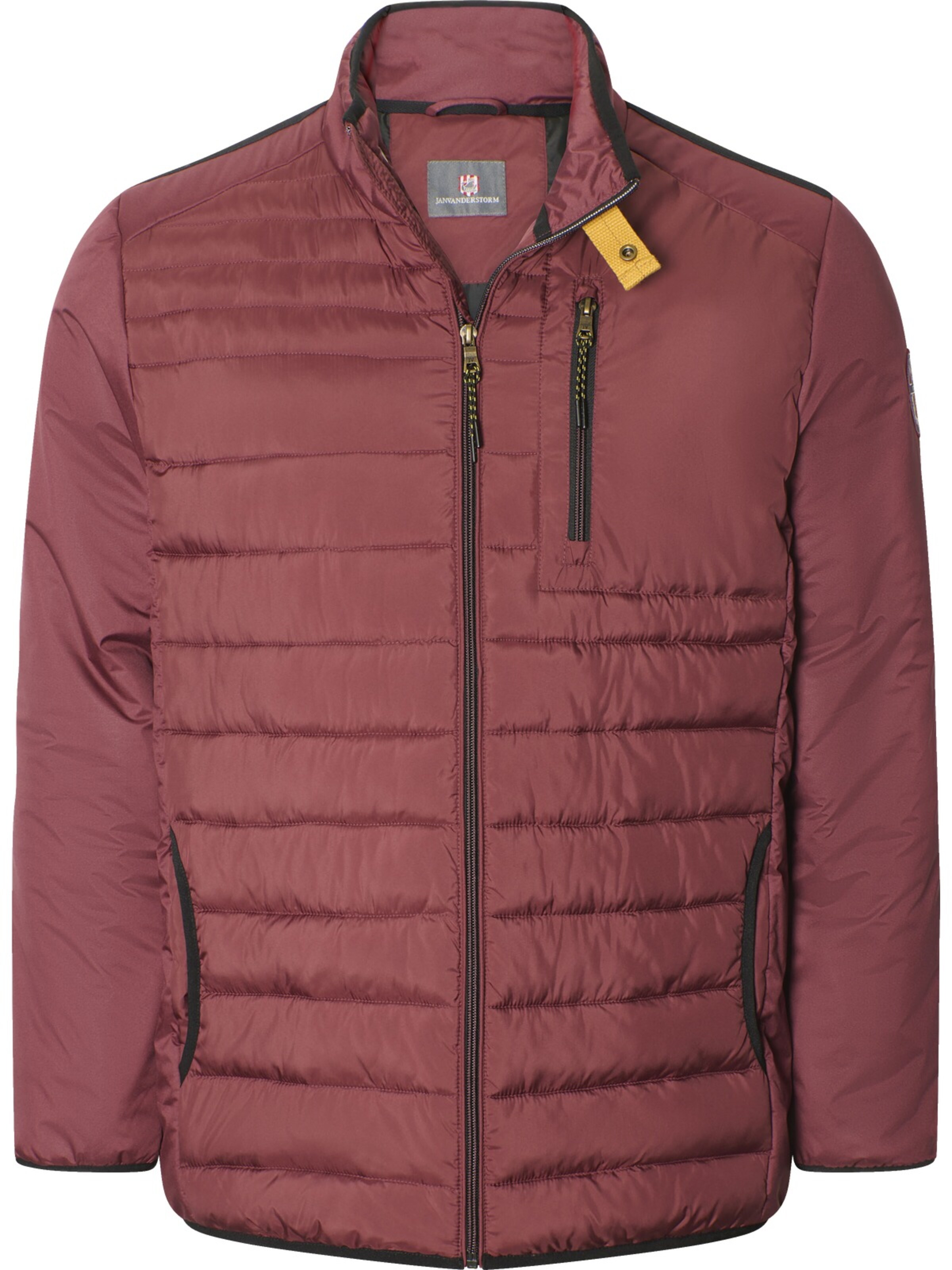 Jan Vanderstorm Between-Season Jacket 'Vigrid' in Red: front