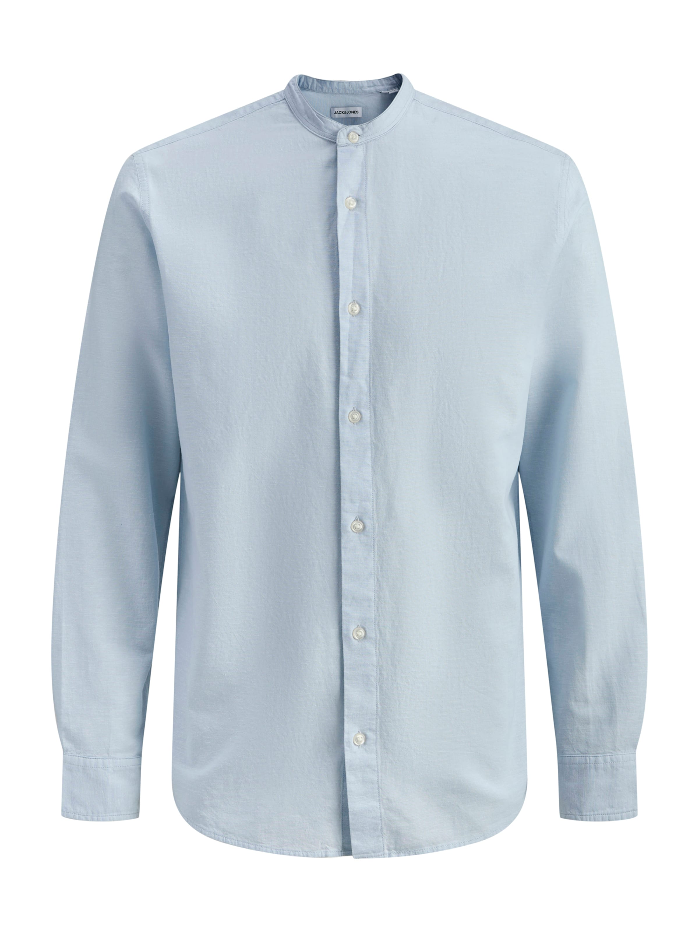 Coupe regular Chemise 'JJEBREEZE' Jack & Jones Plus en bleu : devant