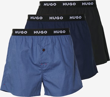 HUGO Шорты Боксеры в Синий: спереди