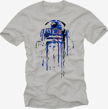 MAKAYA Shirt in Grey: front