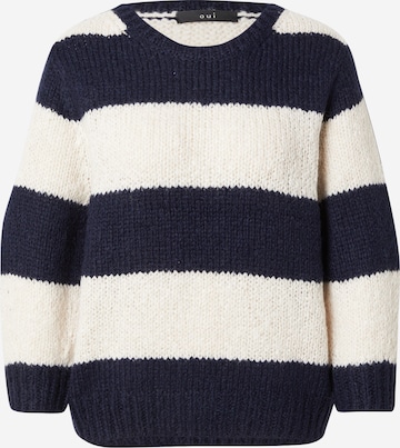 OUI Pullover 'Esmy' in Blau: Vorderseite