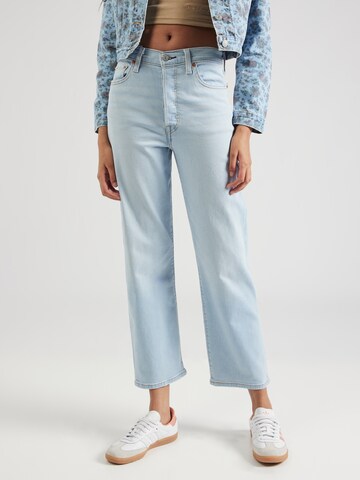 Regular Jean 'Ribcage Straight Ankle' LEVI'S ® en bleu : devant