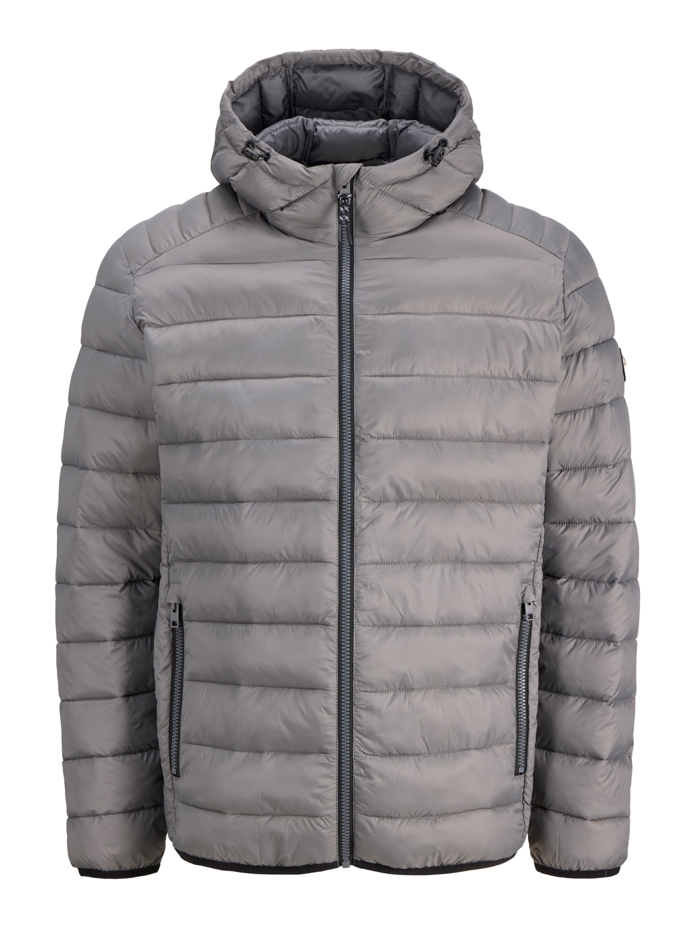 JACK & JONES Veste mi-saison 'JWHBRADLEY' en S en gris fumé, Vue avec produit
