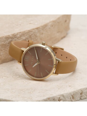 JETTE Analog Watch in Gold