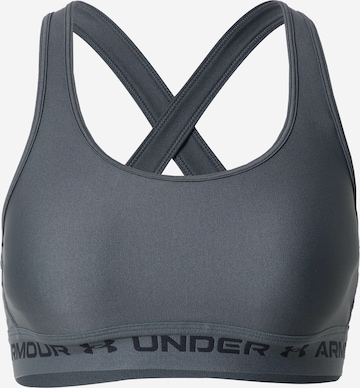 UNDER ARMOUR Bustier Sport-BH in Grau: predná strana