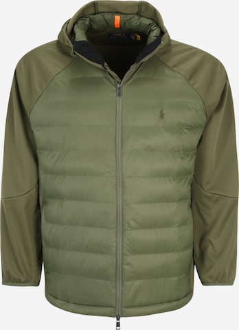 Polo Ralph Lauren Big & Tall Between-Season Jacket 'THOR' in Green: front
