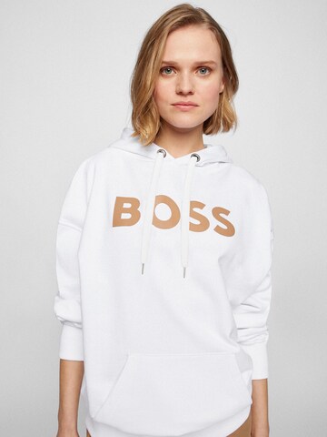 BOSS Black Sweatshirt in White