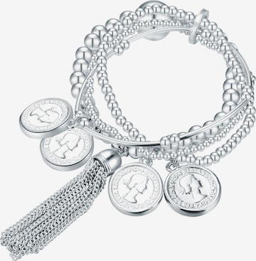 Lulu & Jane Armband in Zilver: voorkant