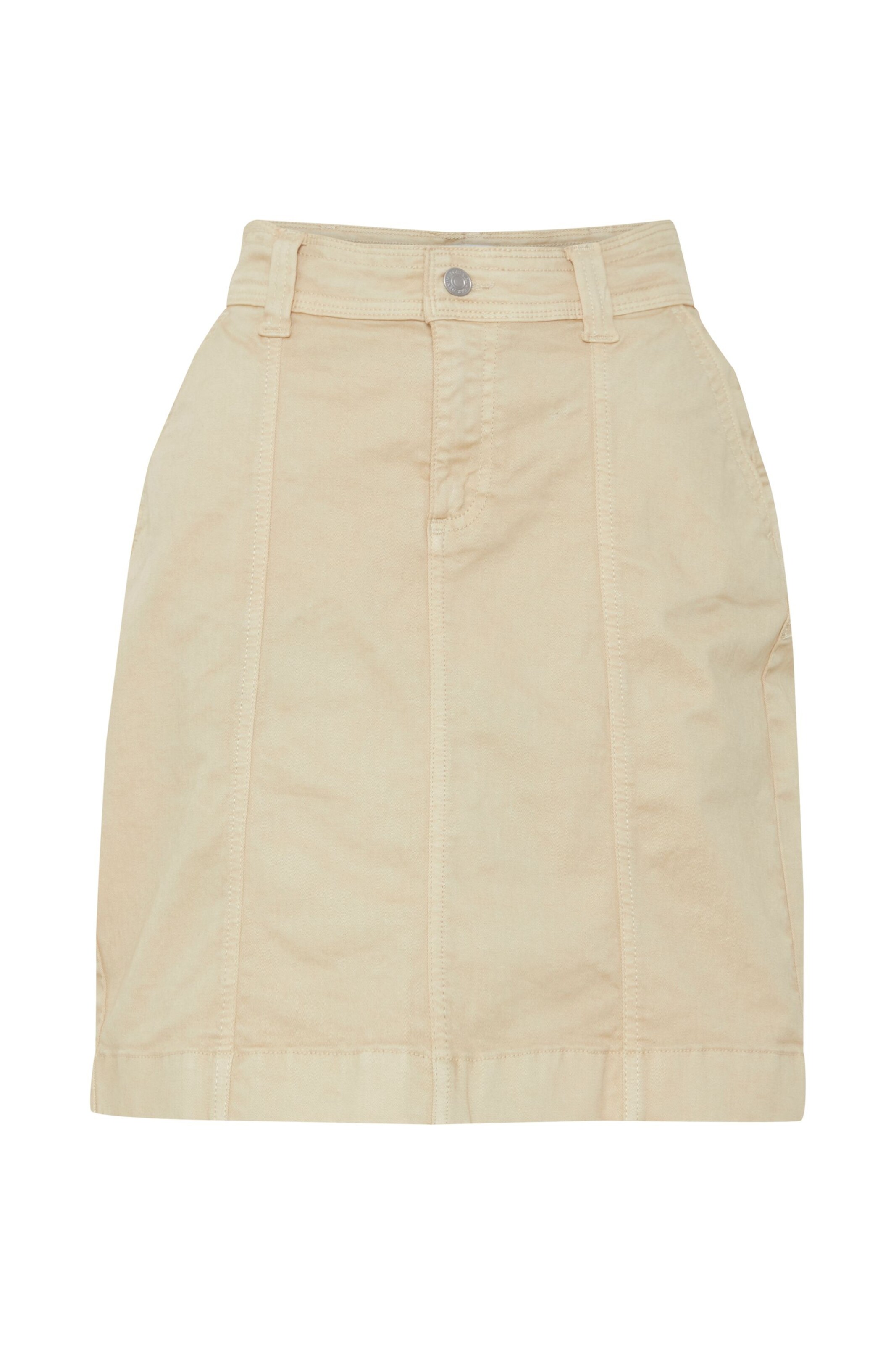 b.young Minirock in beige, Produktansicht