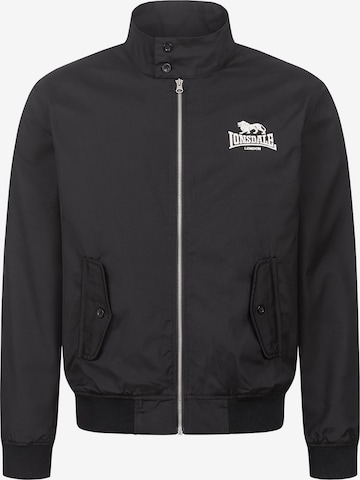 Veste mi-saison 'Classic' LONSDALE en noir : devant