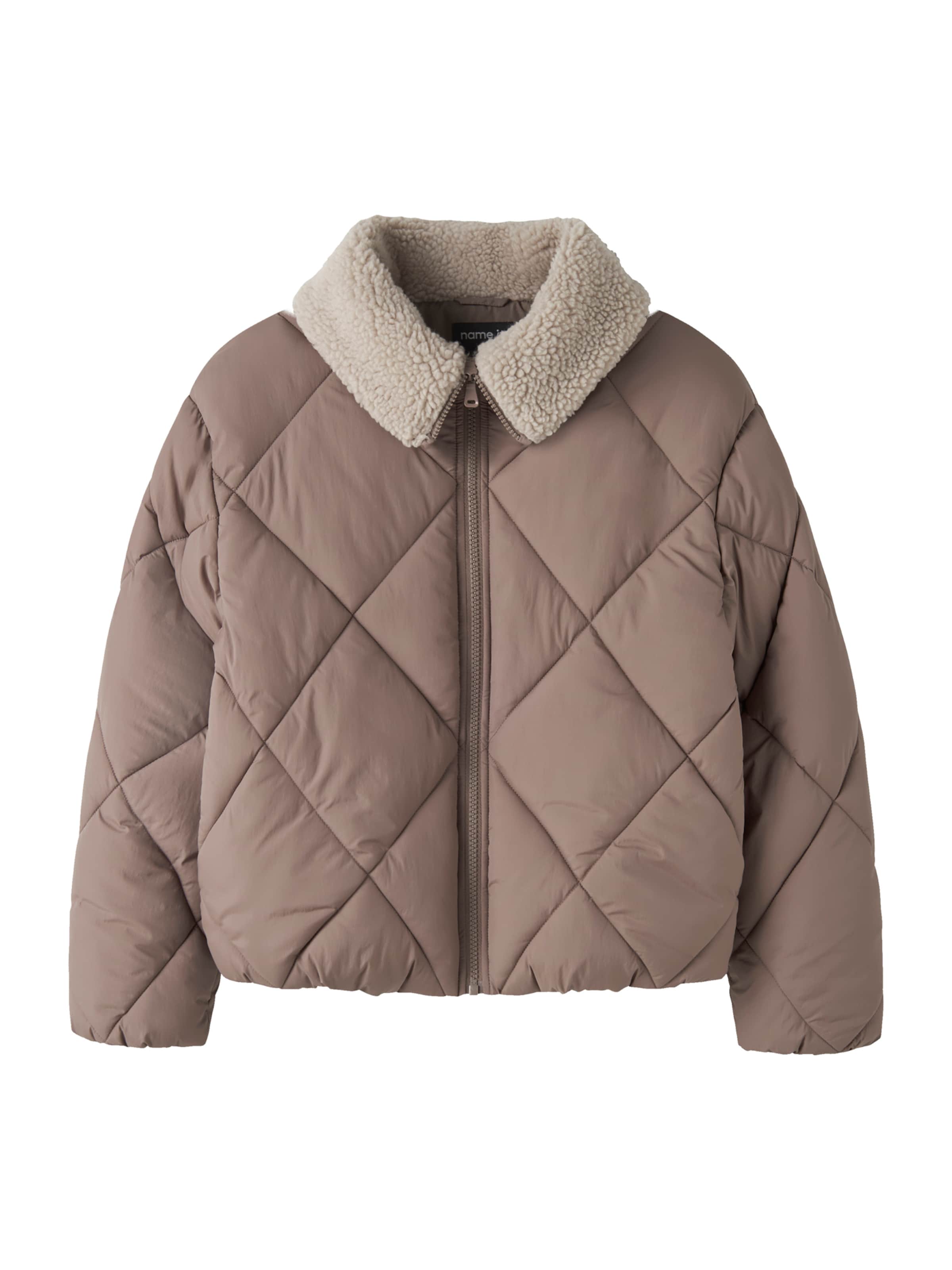 NAME IT Jacke 'NKFMelbourne' in Braun: Vorderseite