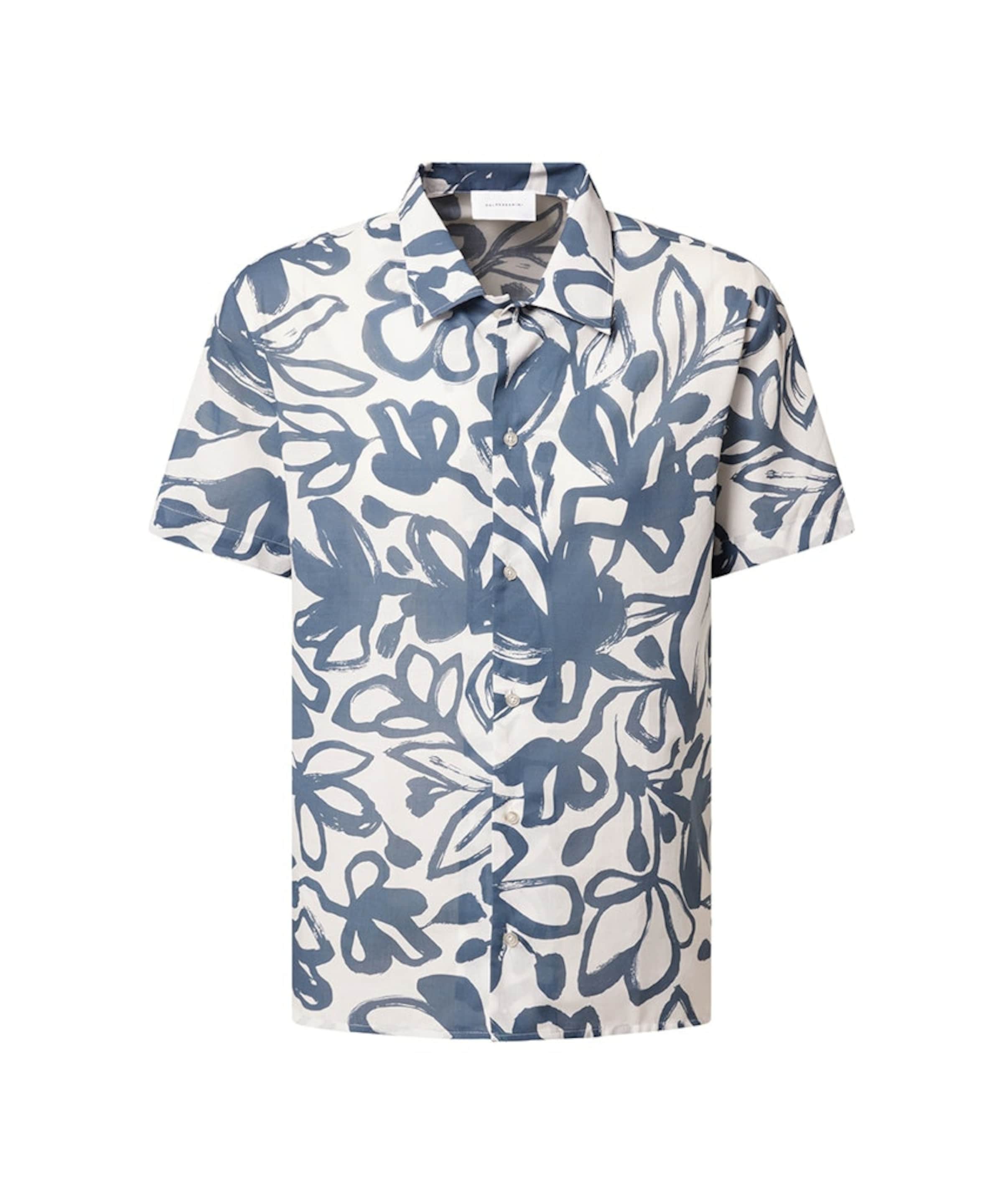 Baldessarini Comfort fit Button Up Shirt in Blue: front