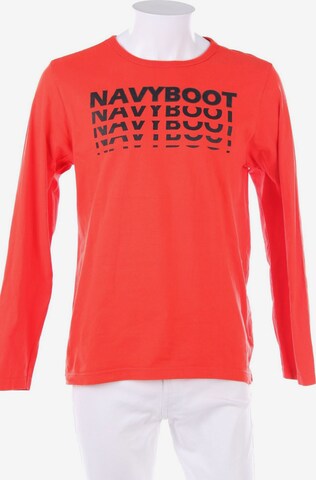 Navyboot T-Shirt L in Orange: predná strana