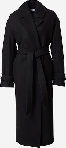 EDITED Płaszcz przejściowy 'Sigrun' w kolorze czarny: przód