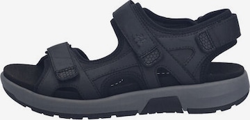 JOSEF SEIBEL Sandale 'EMERIC' 06 in Blau: Vorderseite
