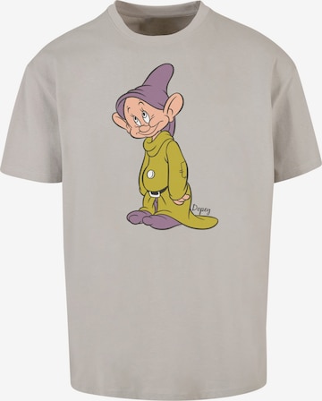 F4NT4STIC Shirt 'Disney Classic Dopey' in Grey: front