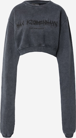 Han Kjøbenhavn Sweatshirt 'Ego Sum Liber' in Grey: front