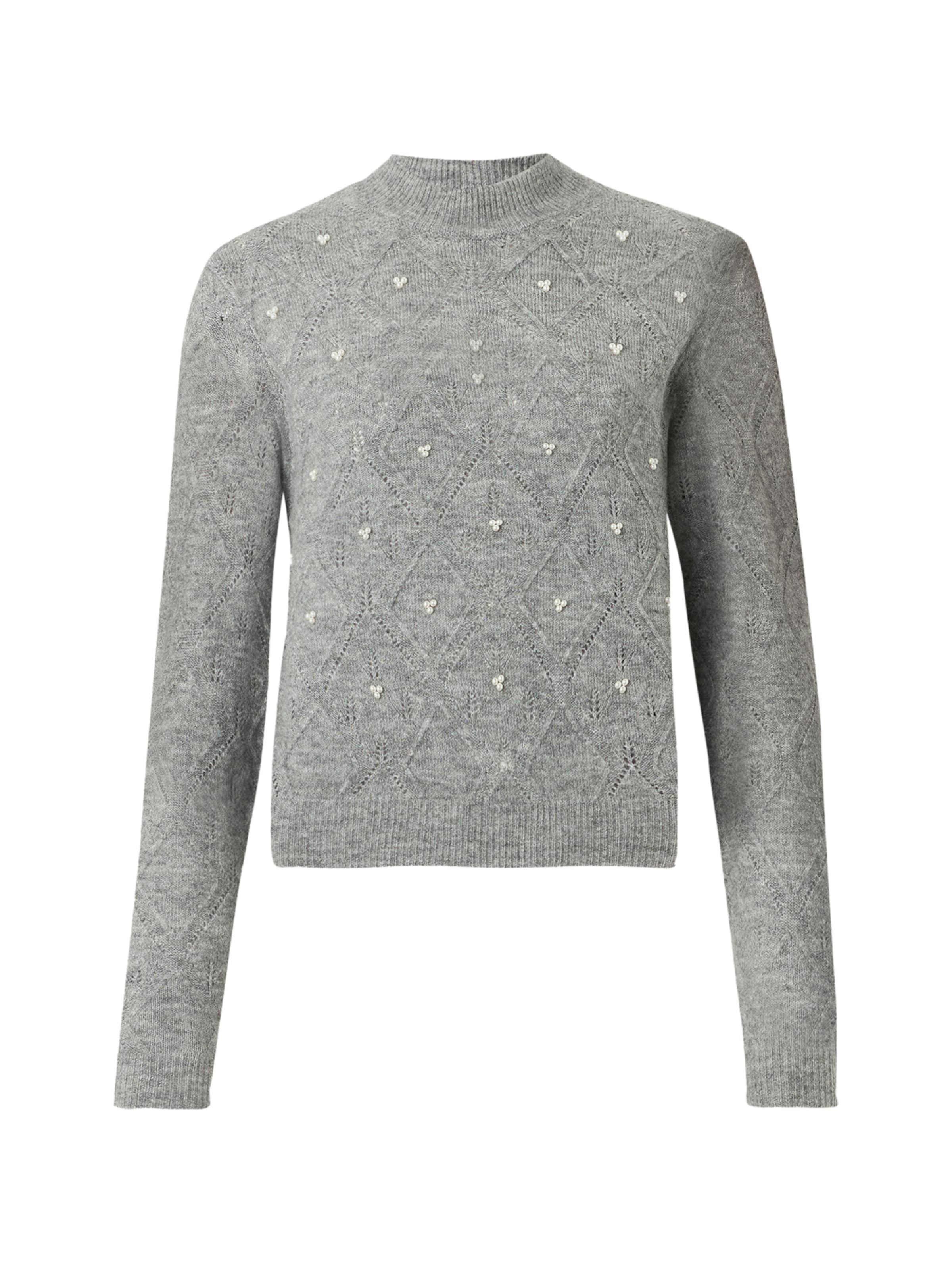 JDY Πουλόβερ 'JDYNOOMI' σε γκρι: μπροστά