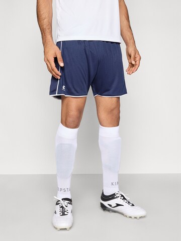 UNDER ARMOUR Loosefit Sportbroek 'Challenger' in Blauw: voorkant