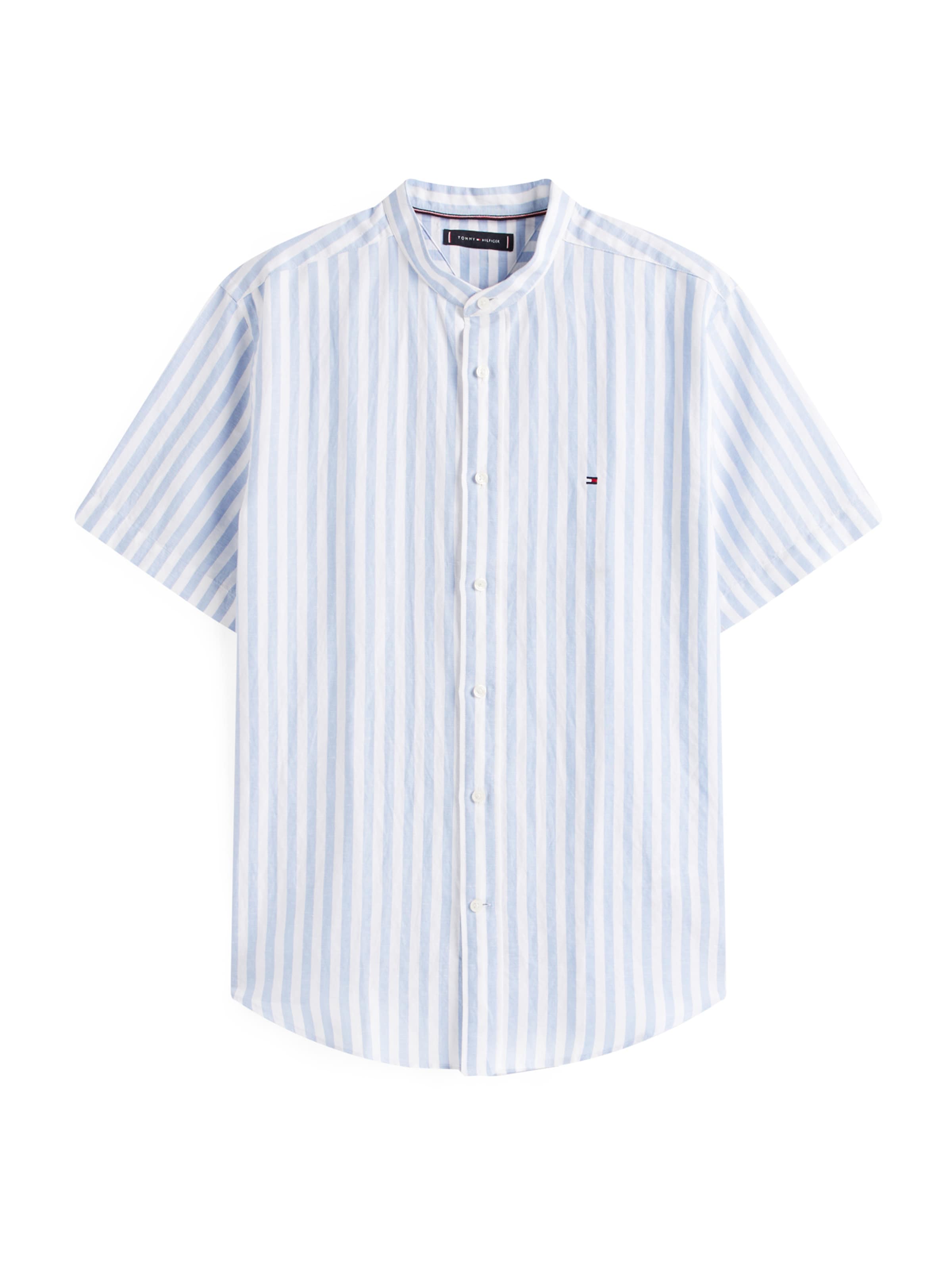 TOMMY HILFIGER Klasický střih Košile – modrá: přední strana