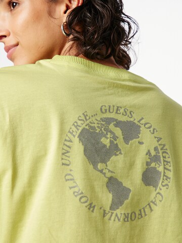 GUESS T-shirt i gul