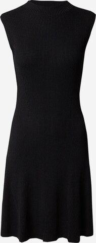 melns GUESS Adīta kleita 'AUDREY': no priekšpuses