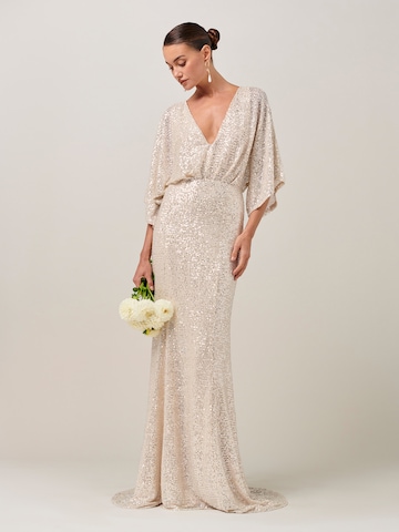 BWLDR Festkjole 'Isla' i beige