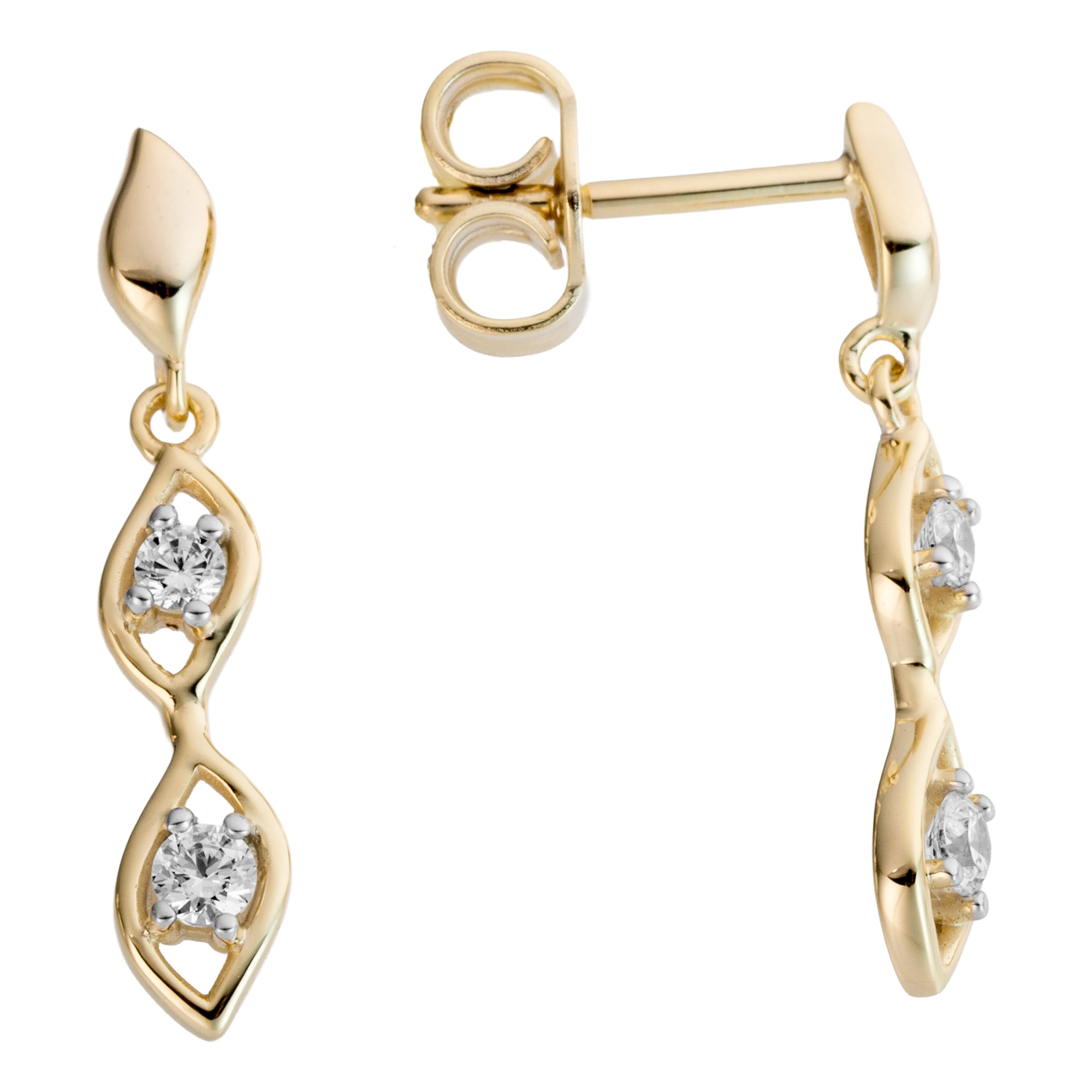 FIRETTI Earrings in Gold: front