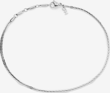 Copenhagen Studios Foot jewelry 'Edgy Fine' in Silver: front