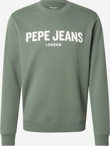 Pepe Jeans Sweatshirt in Green: front