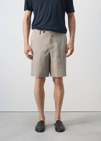 MANGO MAN Regular Shorts 'Antz' in Braun: Vorderseite