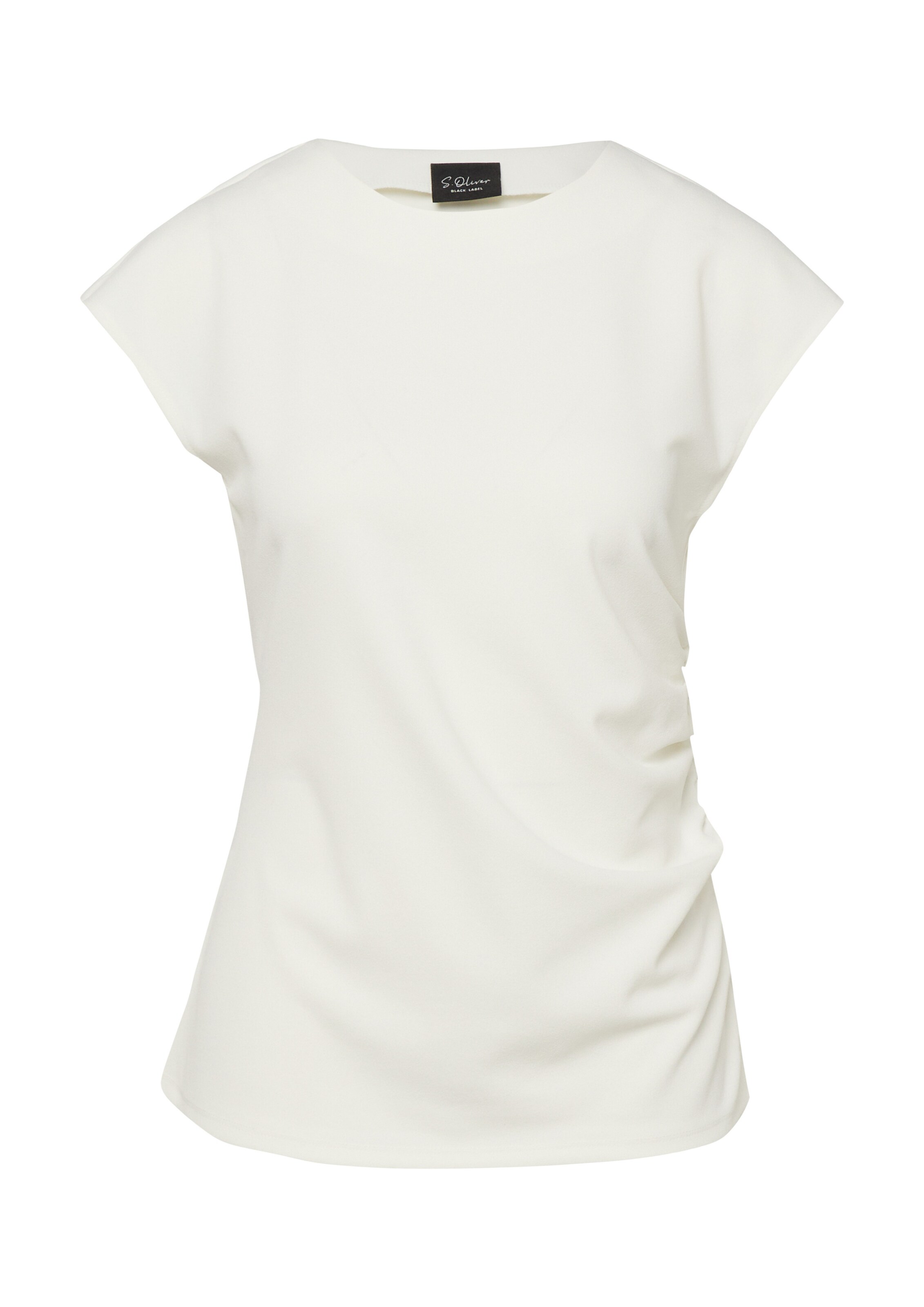 s.Oliver Shirt in Beige: voorkant