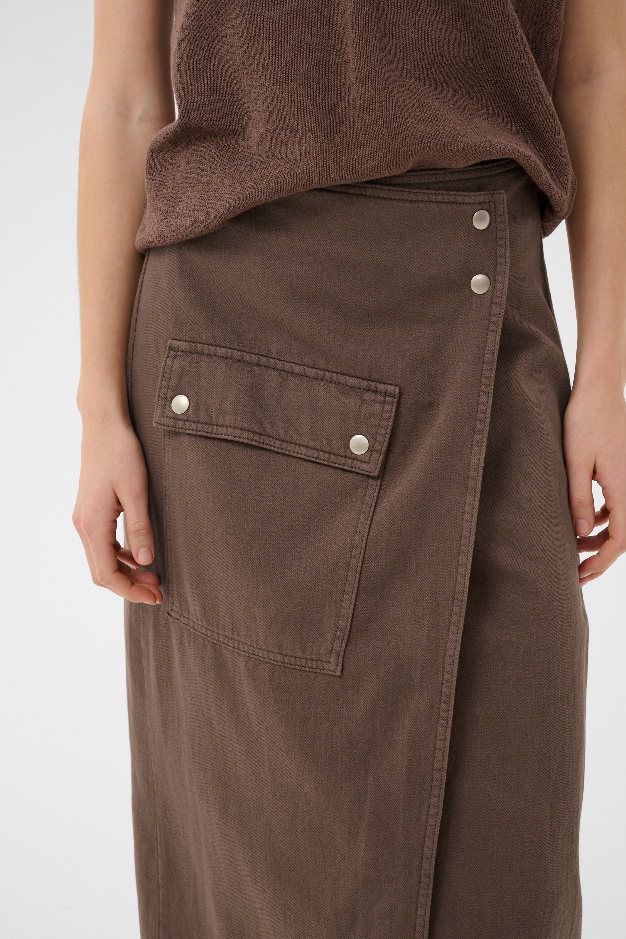 InWear Nederdel 'GLADYS' i brun