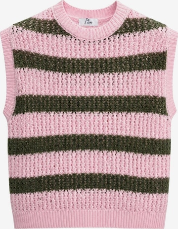 I AM Sweater in Pink: front