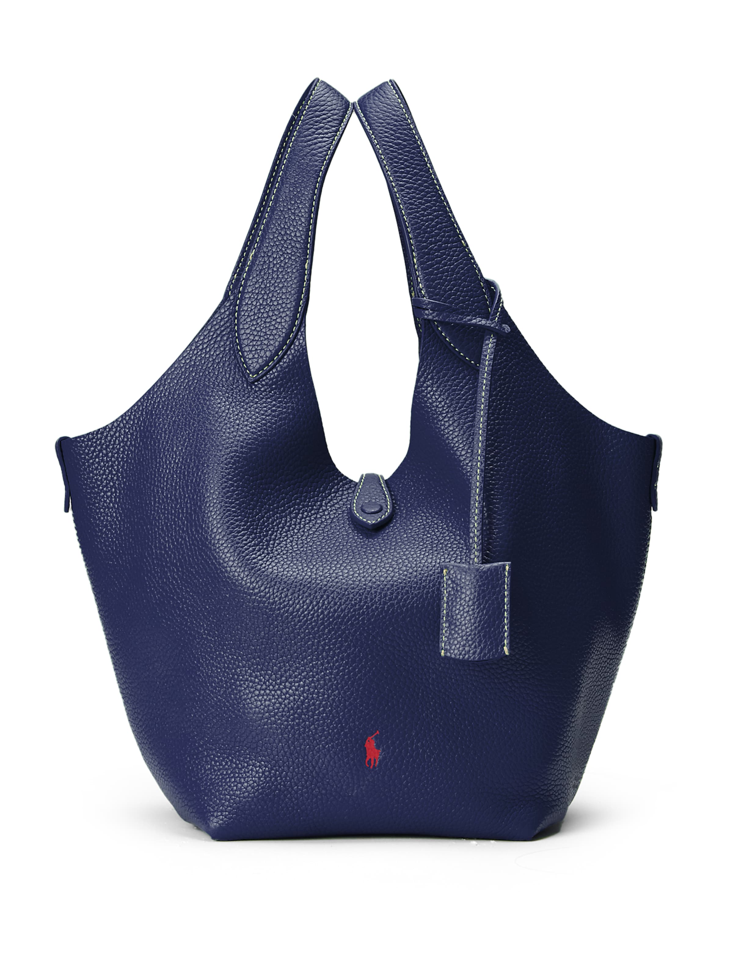 Polo Ralph Lauren Μεγάλη τσάντα σε μπλε: μπροστά