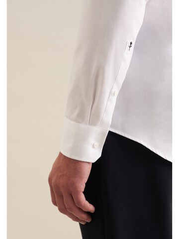 SEIDENSTICKER Slim fit Zakelijk overhemd in Wit
