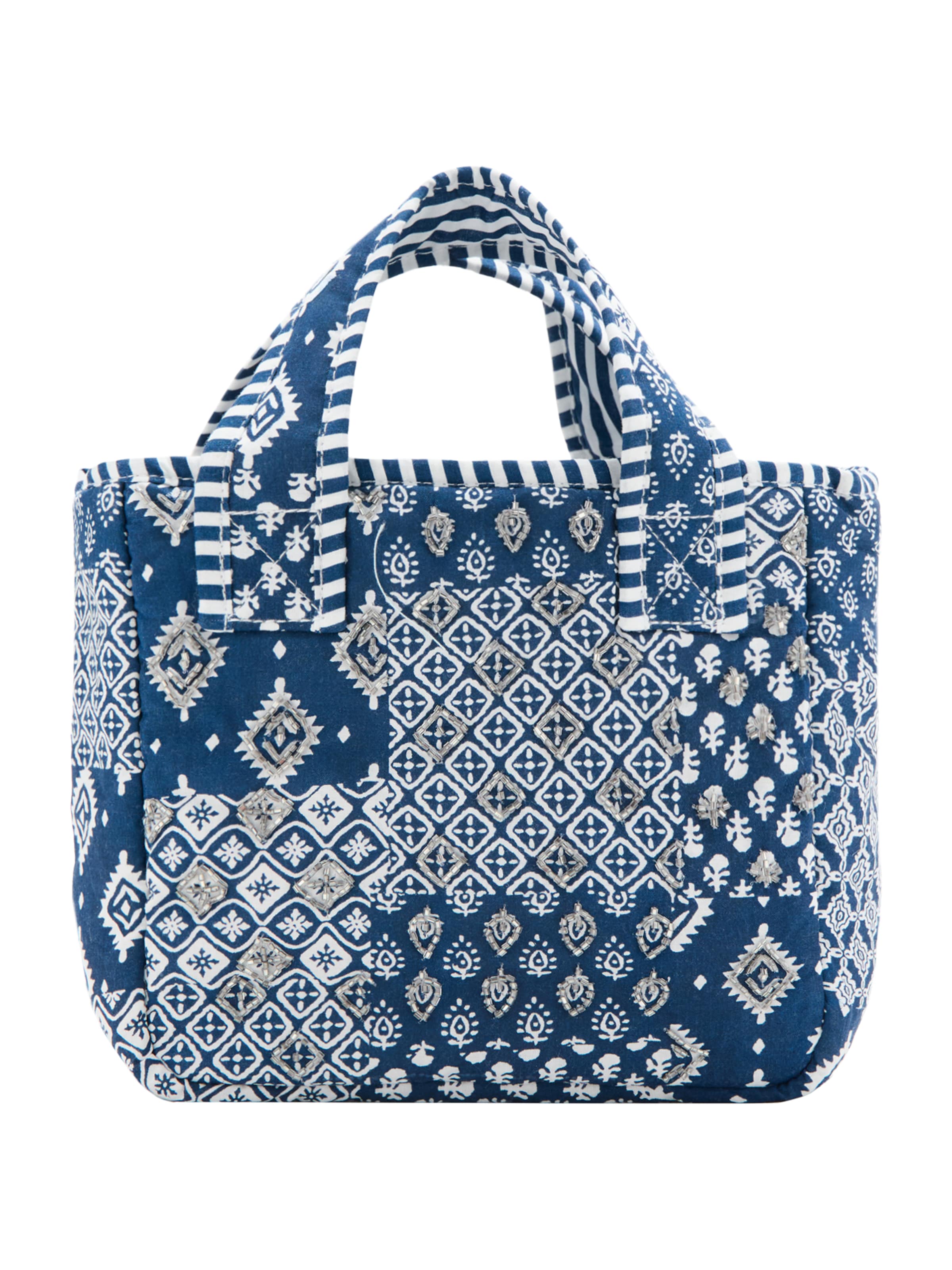 MANGO KIDS Kabelky 'BANDANA' - Modrá: predná strana